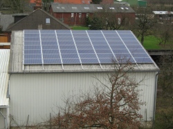 Solaranlage Stade